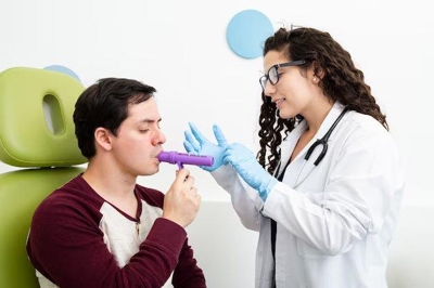 Exame de espirometria